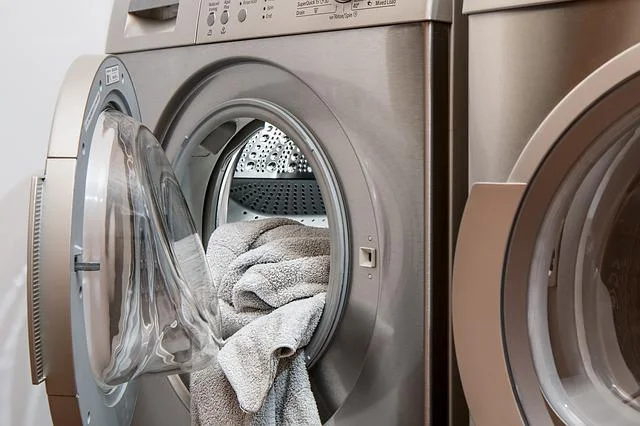 open washing machine